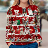 Chinese Crested Dog - Snow Christmas - Premium Sweater