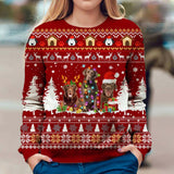 Chocolate Labrador Retriever - Ugly - Premium Sweater