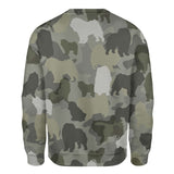 Chow Chow - Camo - Premium Sweater