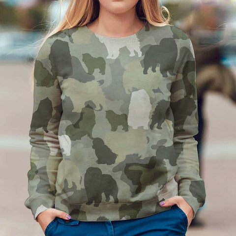 Chow Chow - Camo - Premium Sweater