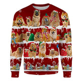 Chow Chow - Snow Christmas - Premium Sweater