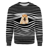 Chow Chow - Stripe - Premium Sweater