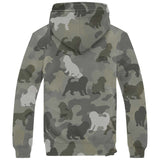 Cockapoo Camo Fleece Hoodie