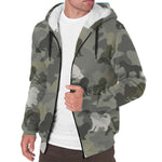 Cockapoo Camo Fleece Hoodie