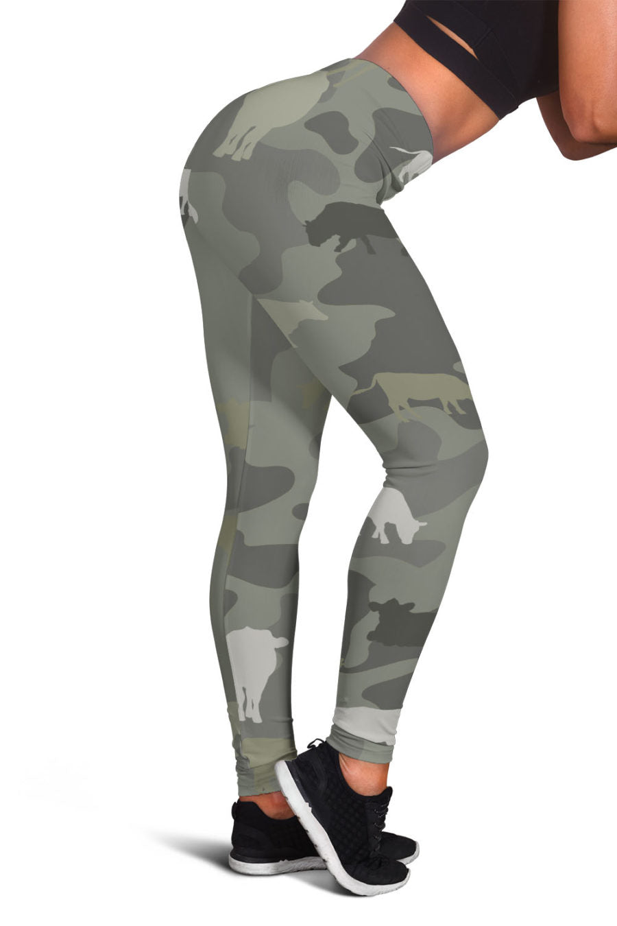 Cow Camo Legging