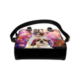 Shih Tzu Yin Yang Shoulder Handbag