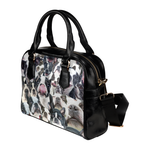 Boston Terrier Face Shoulder Handbag