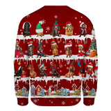 Dachshund - Snow Christmas - Premium Sweater