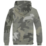 Dachshund Camo Fleece Hoodie