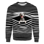 Dalmatian - Stripe - Premium Sweater