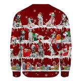 Dalmatian - Snow Christmas - Premium Sweater