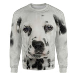 Dalmatian - Face Hair - Premium Sweater