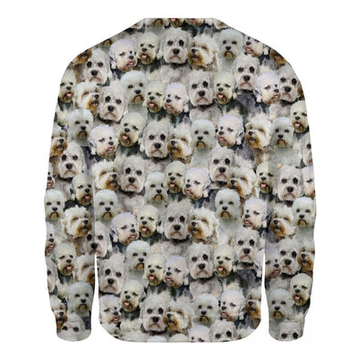 Dandie Dinmont Terrier - Full Face - Premium Sweater