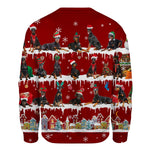 Doberman Pinscher - Snow Christmas - Premium Sweater