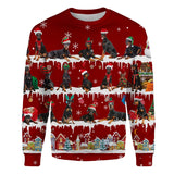 Doberman Pinscher - Snow Christmas - Premium Sweater