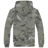 Dragonfly Camo Fleece Hoodie