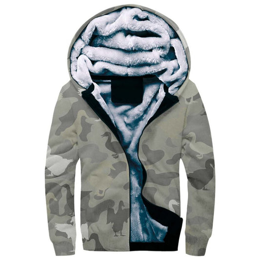 Duck Camo Fleece Hoodie