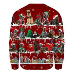 Dutch Shepherd - Snow Christmas - Premium Sweater