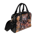 Dachshund Face Shoulder Handbag