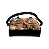 Chesapeake Bay Retriever Face Shoulder Handbag