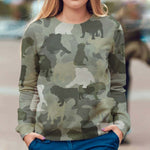 English Bulldog - Camo - Premium Sweater