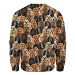 English Cocker Spaniel - Full Face - Premium Sweater