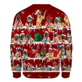 English Mastiff - Snow Christmas - Premium Sweater