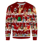 English Mastiff - Snow Christmas - Premium Sweater