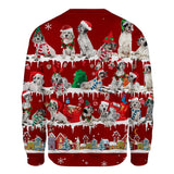 English Setter - Snow Christmas - Premium Sweater