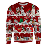 English Setter - Snow Christmas - Premium Sweater