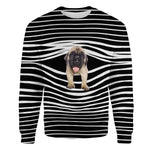 English Mastiff - Stripe - Premium Sweater