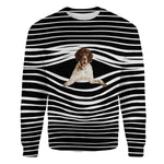 English Pointer - Stripe - Premium Sweater