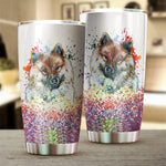 Eurasier Art Color Tumbler Cup