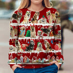 Eurasier - Snow Christmas - Premium Sweater