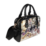 Shih Tzu Face Shoulder Handbag