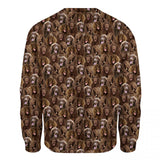 Field Spaniel - Full Face - Premium Sweater