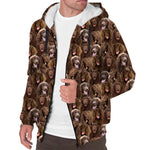 Field Spaniel Full Face Fleece Hoodie