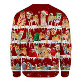 Finnish Spitz - Snow Christmas - Premium Sweater