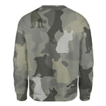 French Bulldog - Camo - Premium Sweater