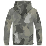 French Bulldog Camo Fleece Hoodie