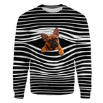 French Bulldog - Stripe - Premium Sweater