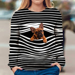 French Bulldog - Stripe - Premium Sweater