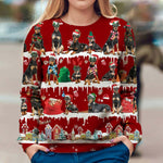 German Pinscher - Snow Christmas - Premium Sweater