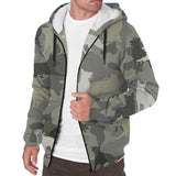 German Shepherd Camo Fleece Hoodie