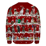 German Shorthaired Pointer - Snow Christmas - Premium Sweater