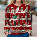 German Shorthaired Pointer - Snow Christmas - Premium Sweater