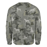 German Wirehaired Pointer - Camo - Premium Sweater