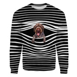 German Wirehaired Pointer - Stripe - Premium Sweater