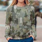 Goldendoodle - Camo - Premium Sweater