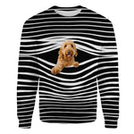 Goldendoodle - Stripe - Premium Sweater